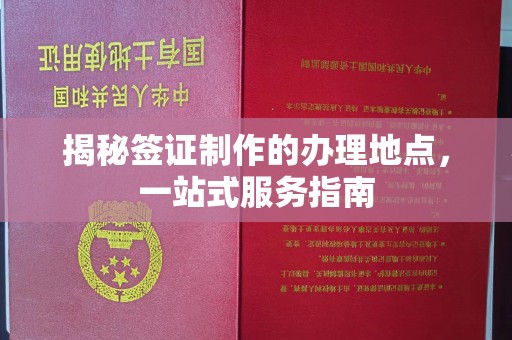 孝南揭秘签证制作的办理地点，一站式服务指南